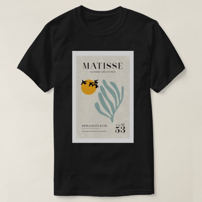 T-shirt Poster Matisse Cutout.png (Design devant)