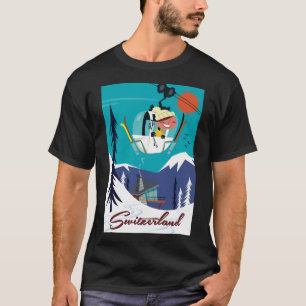 T-shirt Poster Suisse