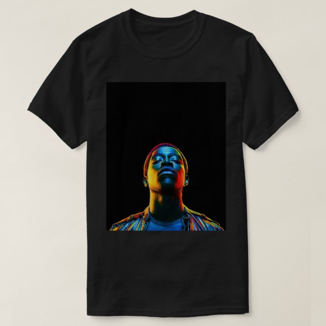 T-shirt Poster sur les chutes de neige (Design devant)