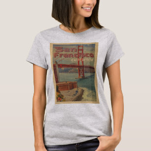 T-shirt Poster vintage San Francisco