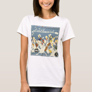 T-shirt Poster Vintage voyage Pour The New Haven R.R.