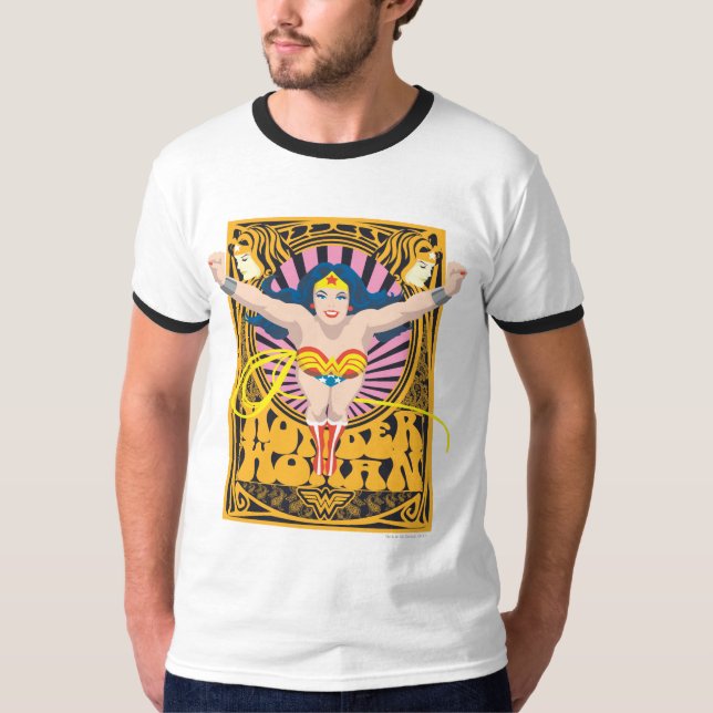 T-shirt Poster Wonder Woman (Devant)