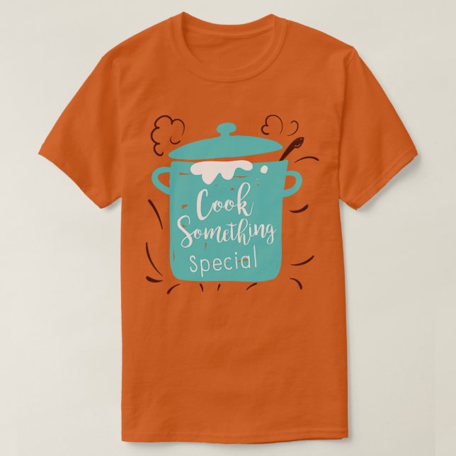 T-shirt Pot Cuisine mignon (Design devant)