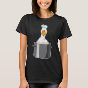T-shirt Pot de Cuisine de chef canard