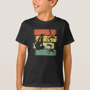 T-shirt Pot Vault Retro Vintage