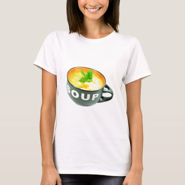T-shirt Potage au poulet (Devant)