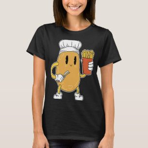 T-shirt Potato chips vendeur de pommes de terre