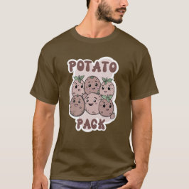 T-shirt Potato Pack drôle groupe pomme de terre