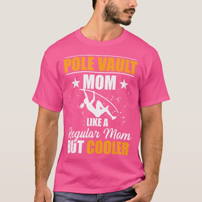 T-shirt Pote Vault Maman Femmes Piste Et Athlet De Terrain (Devant)