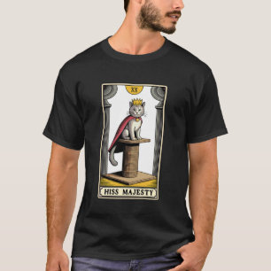 T-shirt Poteau à griffer pour chat mystique Carte Tarot de