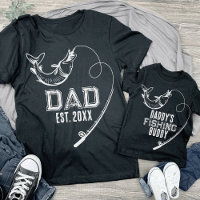 Poteau de pêche Papa Est Date Père Enfant Correspo