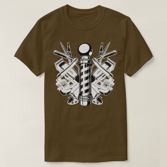 T-shirt Poteau en barbre 3 (Design devant)
