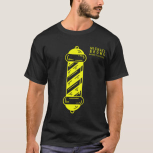 T-shirt Poteau Jaune Coiffure Pour lui