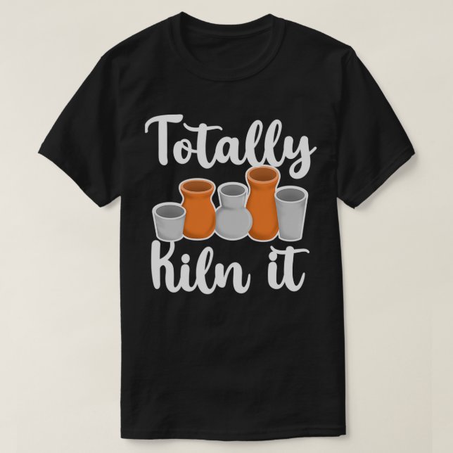 T-shirt Poterie céramique Potter en argile 2 (Design devant)