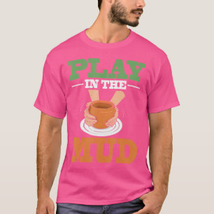 T-shirt Poterie d'argile d'artiste en céramique