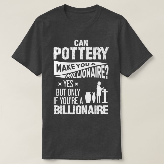 T-shirt Poterie Drôle Design Pour Cadeau 18 (Design devant)