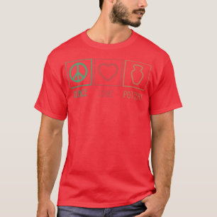 T-shirt Poterie Peace Love 3