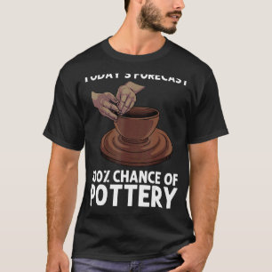 T-shirt Poterie Pour Hommes Femmes Pot Céramique Argile Ar