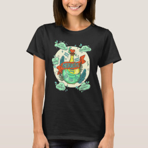 T-shirt Potion Aquarius Avec Ingrédients Astro Magique