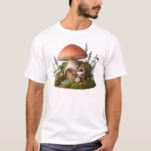 T-shirt Pots de champignons - Grosse forêt