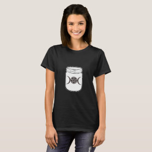 T-shirt Pots de Lune Magique Mystique Triple Déesse Maçonn