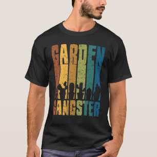 T-shirt Pots de plantes Gangster de Jardin Cactus Mignon C