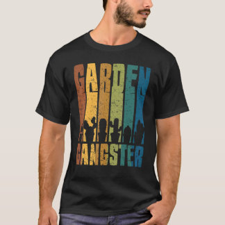 T-shirt Pots de plantes Gangster de Jardin Cactus Mignon C