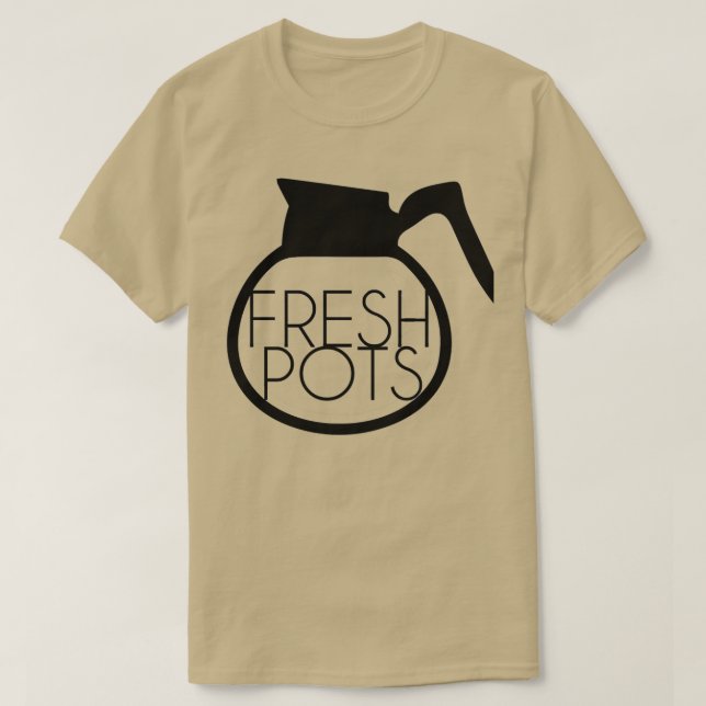 T-shirt Pots frais  (Design devant)