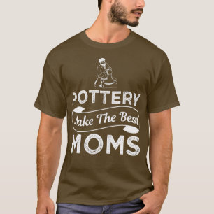 T-shirt Pottery Best Mom Funny Design Pour Cadeau