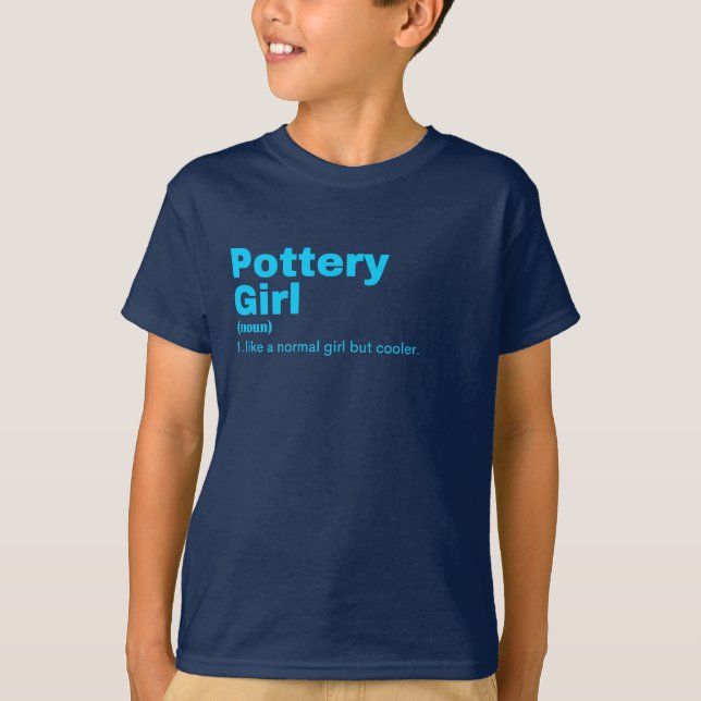 T-shirt Pottery Girl - Pottery (Devant)