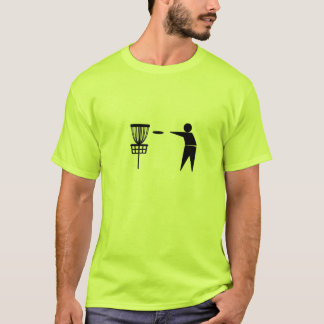 T-shirt Poubelle de golf de disque il (tee - shirt léger)