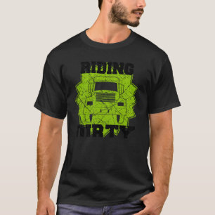 T-shirt Poubelle Souriante Camion Vaisselle Conservoirs Re