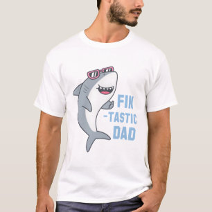 T-shirt Pouce De Requin, Pun De Requin De Papa Fin Tastiqu