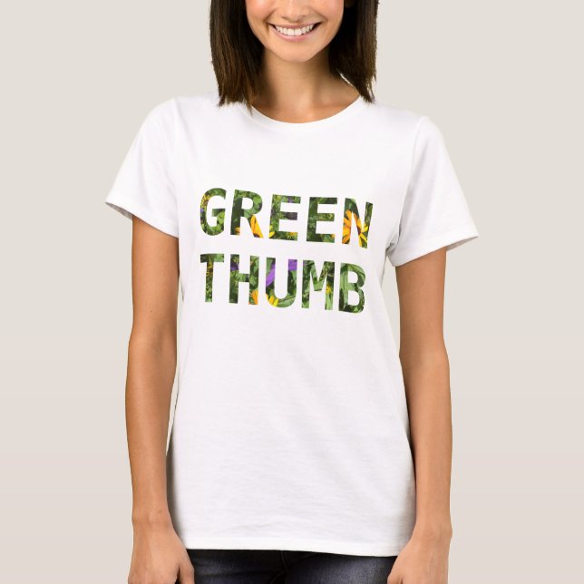 T-shirt Pouce vert (Devant)