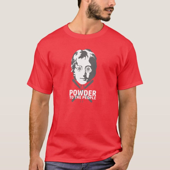 T-shirt Poudre Au Peuple (Devant)
