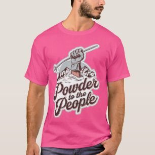 T-shirt Poudre Au Peuple - Ski De L'Arrière-Pays