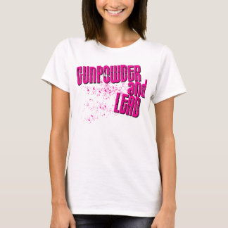 T-shirt Poudre et avance