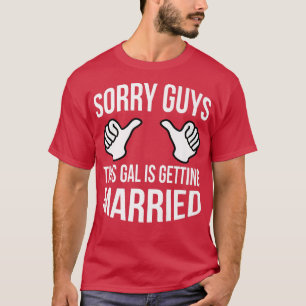 T-shirt Poule de fête de Bachelorette drôle Cadeau de fian