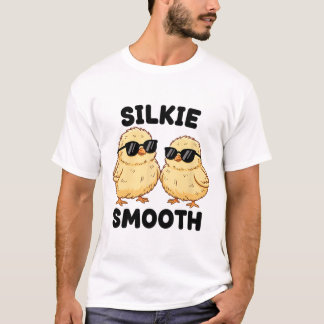 T-shirt Poule, je suis Silkie Smooth Chicks