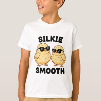 T-shirt Poule, je suis Silkie Smooth Chicks