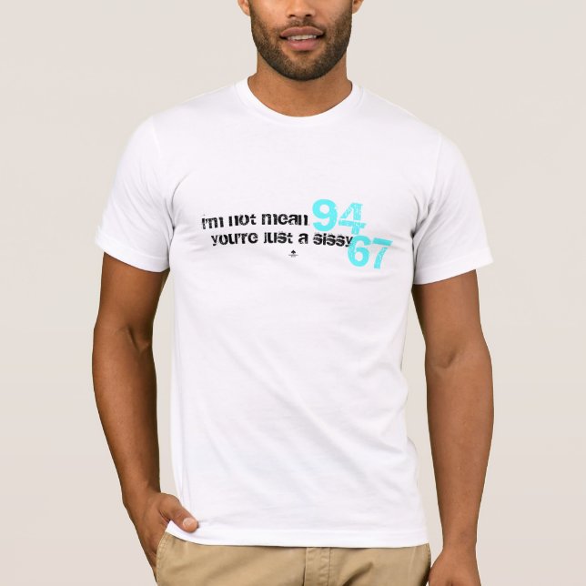 T-shirt poule mouillée (Devant)