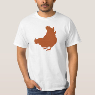 T-shirt Poule [poulet, agriculteur, oeufs organiques]