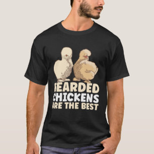 T-shirt Poule Soie Animale Soyeuse Élevage Chinoise Poule