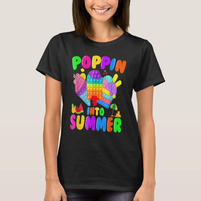 T-shirt Pouler Dans La Crème D'Été Dernière Journée D'Ense (Devant)