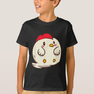 T-shirt Poules Poulets - Mignon Kawaii Anime Kawaii Japon