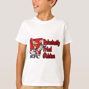 T-shirt Poulet à contre-coeur frit