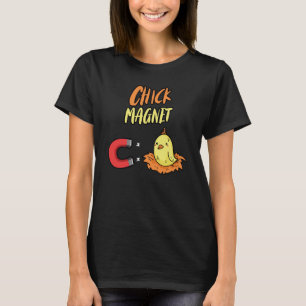 T-shirt Poulet aimant poulet Chcik