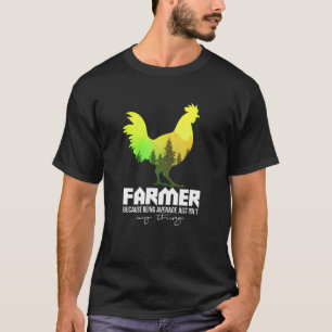 T-shirt Poulet Amusant et Ravissant de l'Élevage Motivant