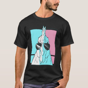 T-shirt Poulet avec des lunettes de soleil Cool Glasses Po