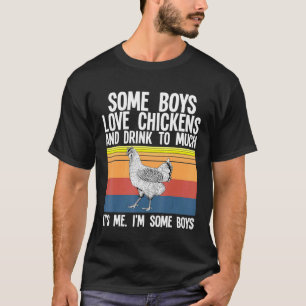 T-shirt Poulet - Certains garçons aiment les poules